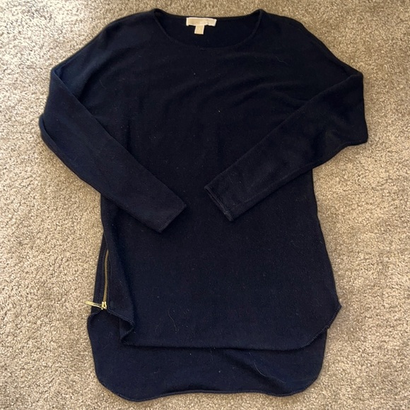 Black Michael Kors High Low Tunic - Picture 2 of 10